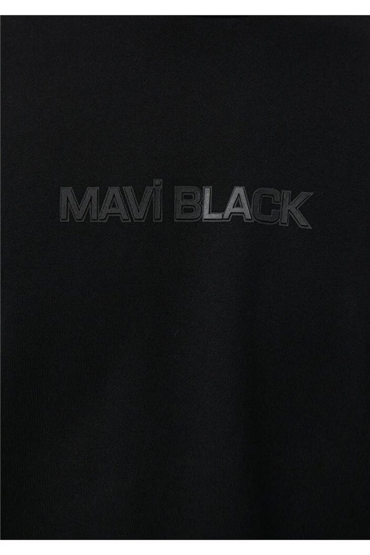 Mavi M0S10017-900 Siyah Erkek Mavi Black Sweatshirt