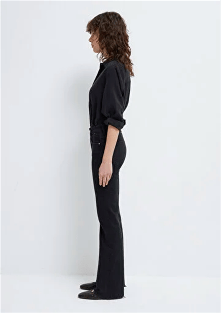 Mavı M101225-80998 Marıa Smoke Gold Premıum Kadın Flare Boot Cut Denım Pantolon