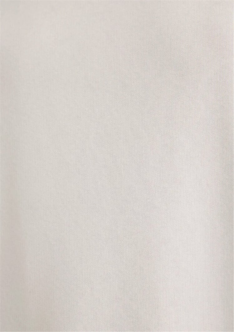 Mavi M1610198-70057 Kırık Beyaz Kadın Oversize O Yaka Basic Sweatshirt