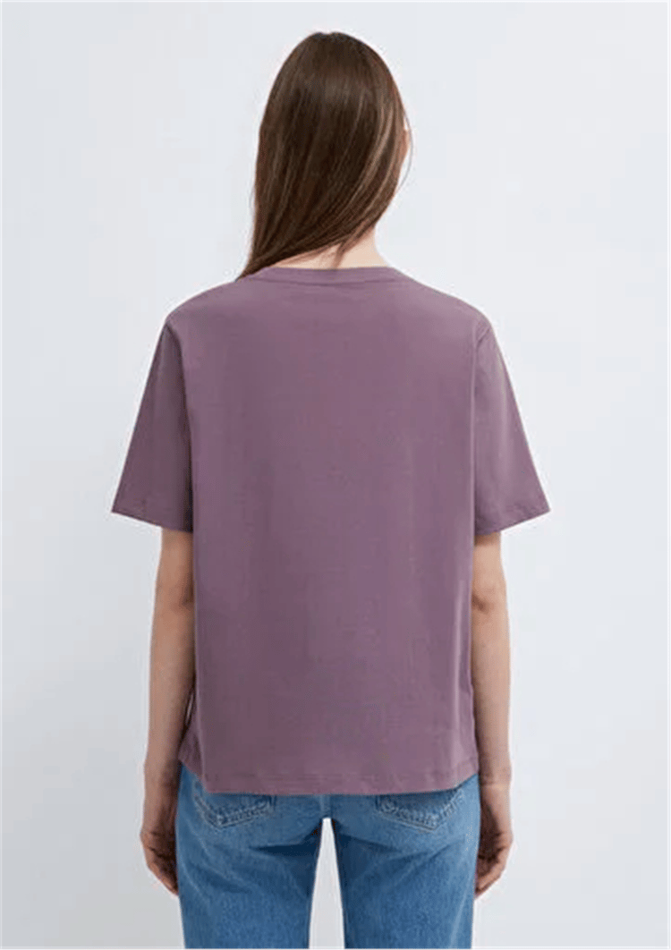Mavi Y26 M1613875-70648 Flınt Kadın Regular Kedi Baskılı T-shirt