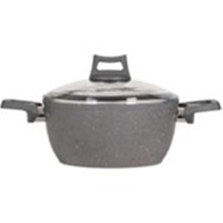 MEHTAP TENCERE 24 CM FORGE GRI GRANIT
