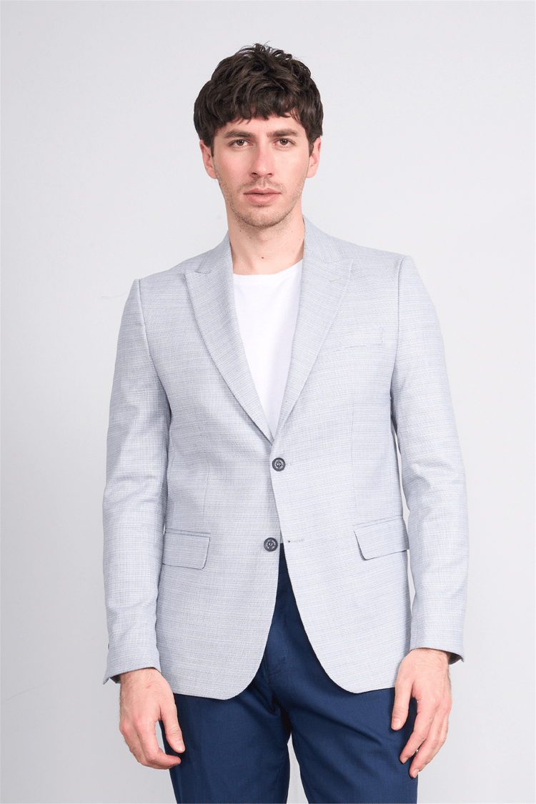 Mentality 4735 Erkek Slimfit Tek Ceket Lacivert