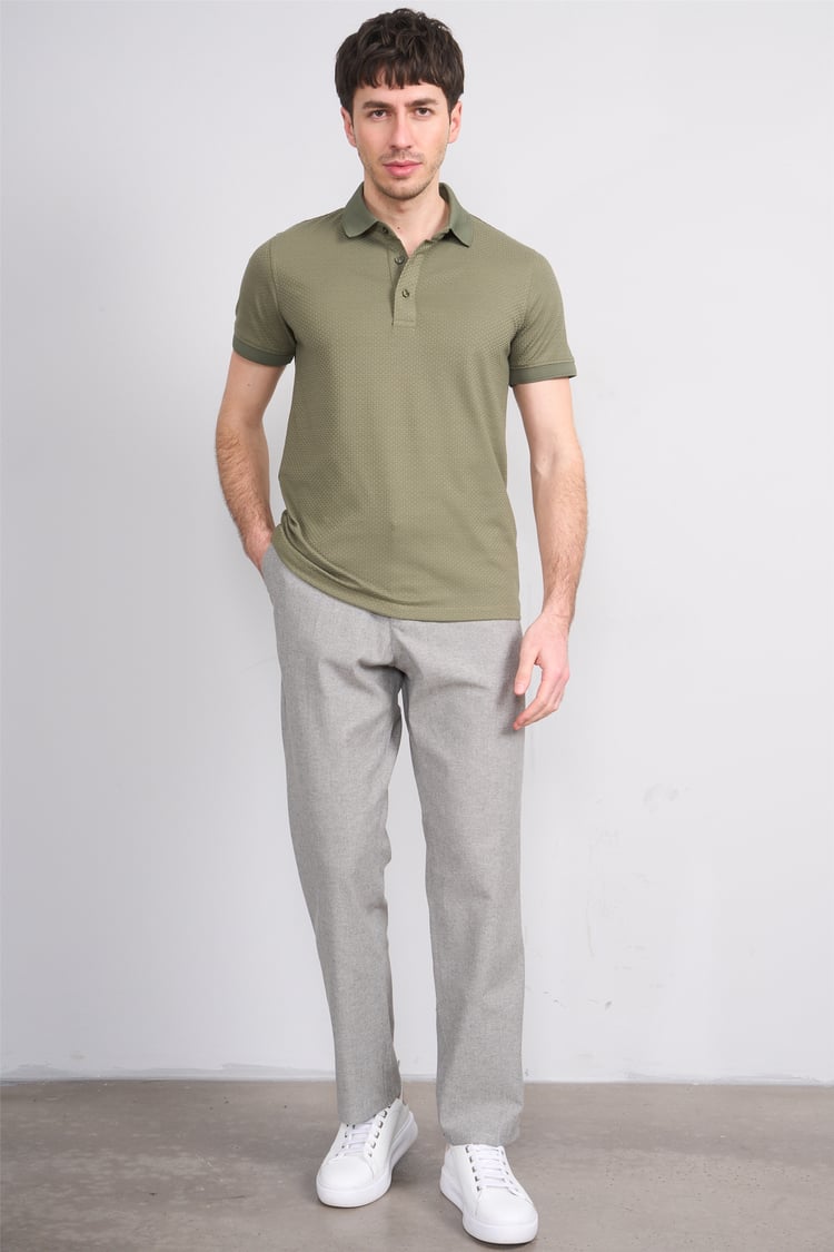 Mentality 6609 Erkek Yan Cep Pantolon Gri