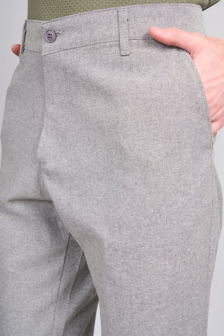 Mentality 6609 Erkek Yan Cep Pantolon Gri