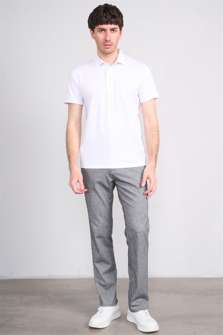 Mentality 6610 Erkek Yan Cep Pantolon Siyah