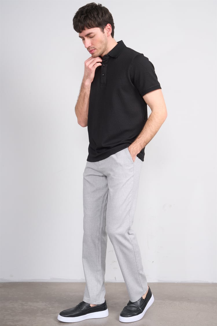 Mentality 6610 Erkek Yan Cep Pantolon Gri