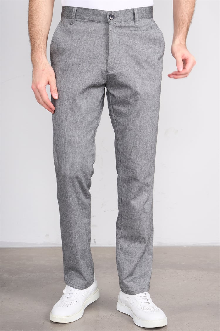 Mentality 6610 Erkek Yan Cep Pantolon Siyah