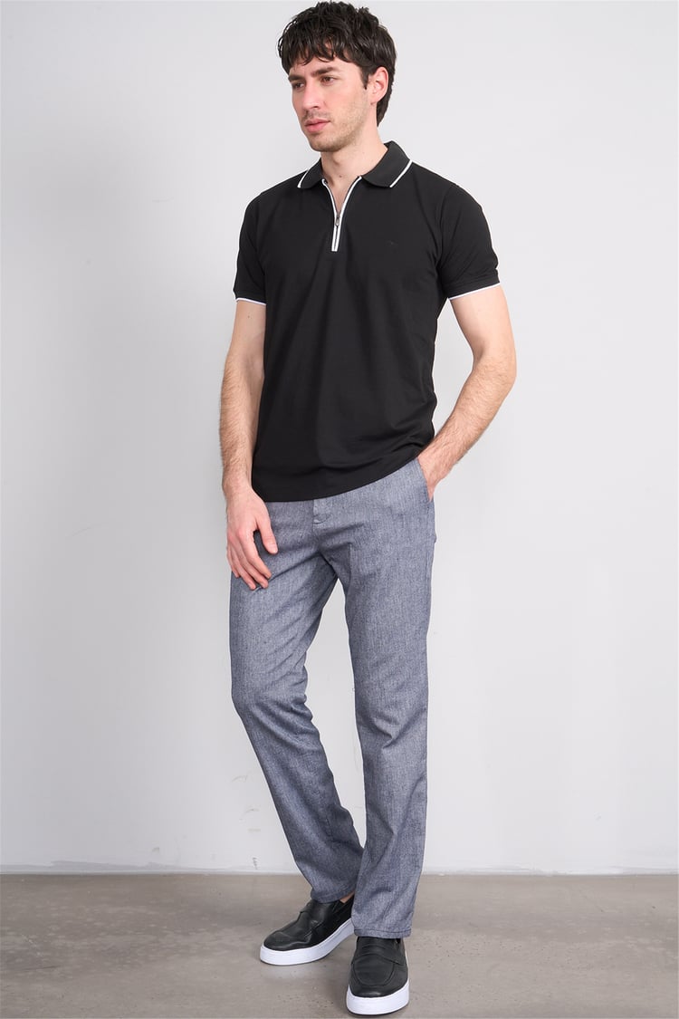 Mentality 6610 Erkek Yan Cep Pantolon Lacivert