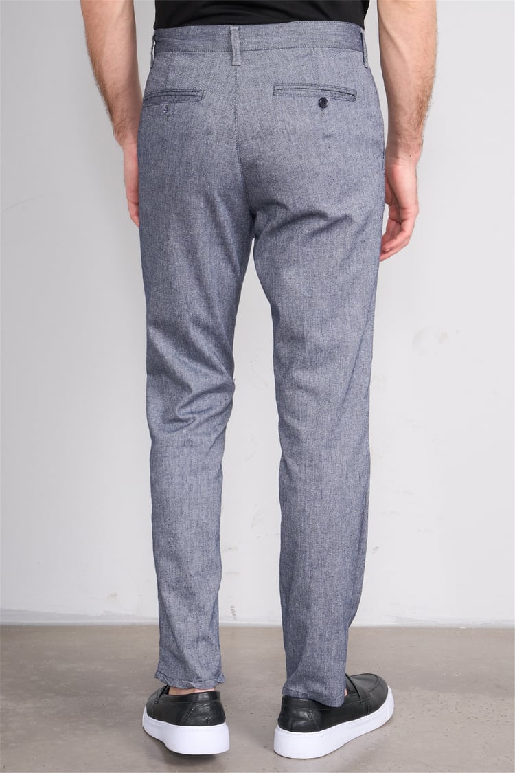 Mentality 6610 Erkek Yan Cep Pantolon Lacivert