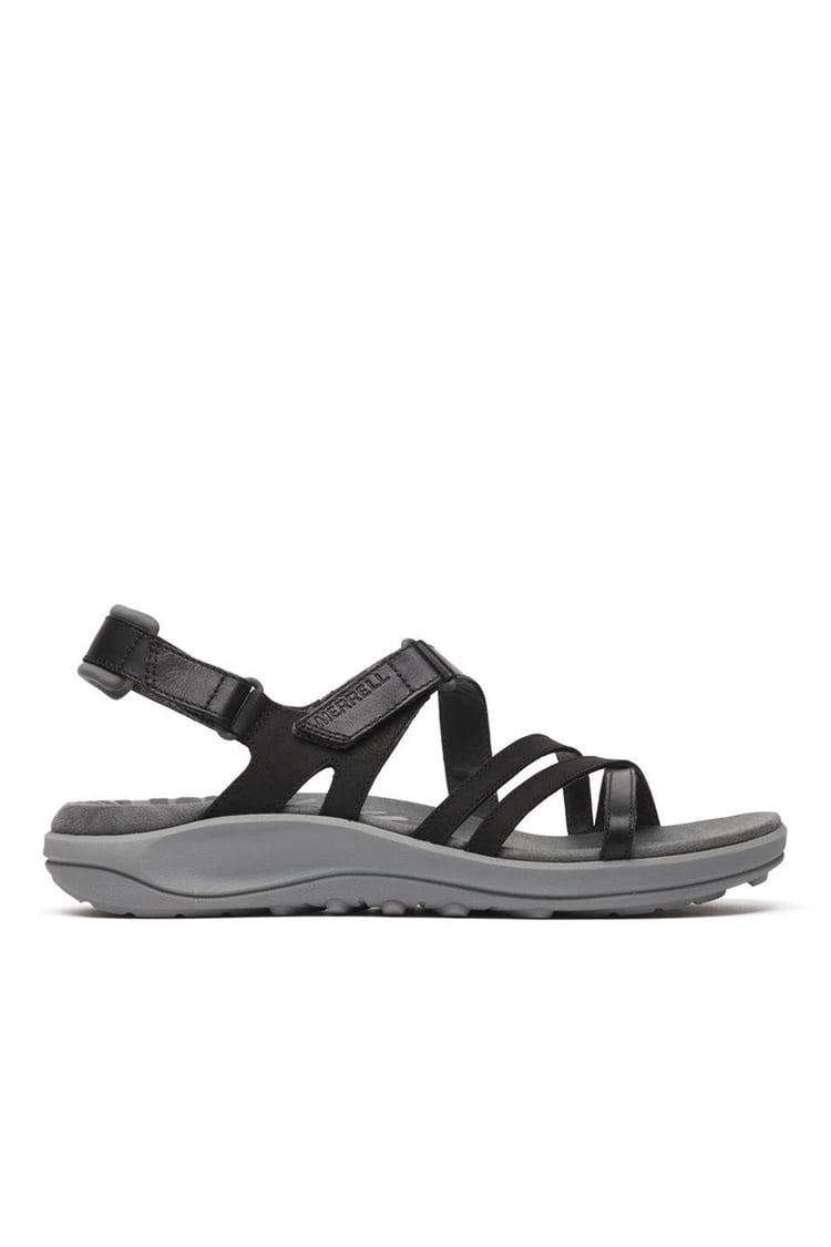 Merrell J008362 Harbor Backstrap 6000 Black Zenne Sandalet