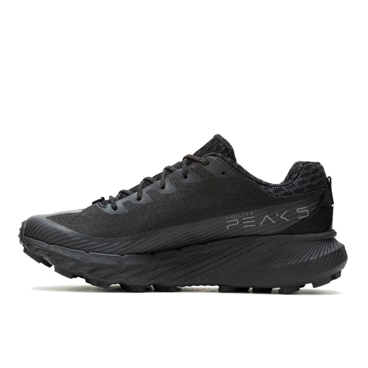 Merrell J068045 Agılıty Peak 5 Bl0 Black/Black Mrd Kosu Ayakkabısı