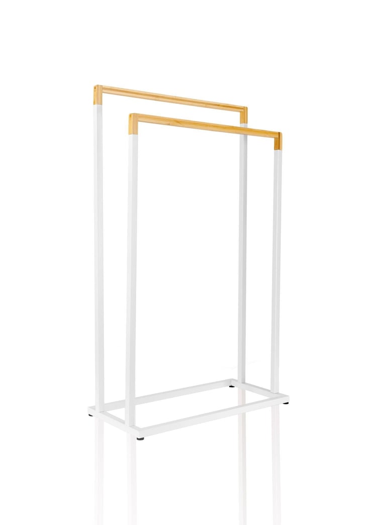 Metal Havlu Askılığı Beyaz GLV0763