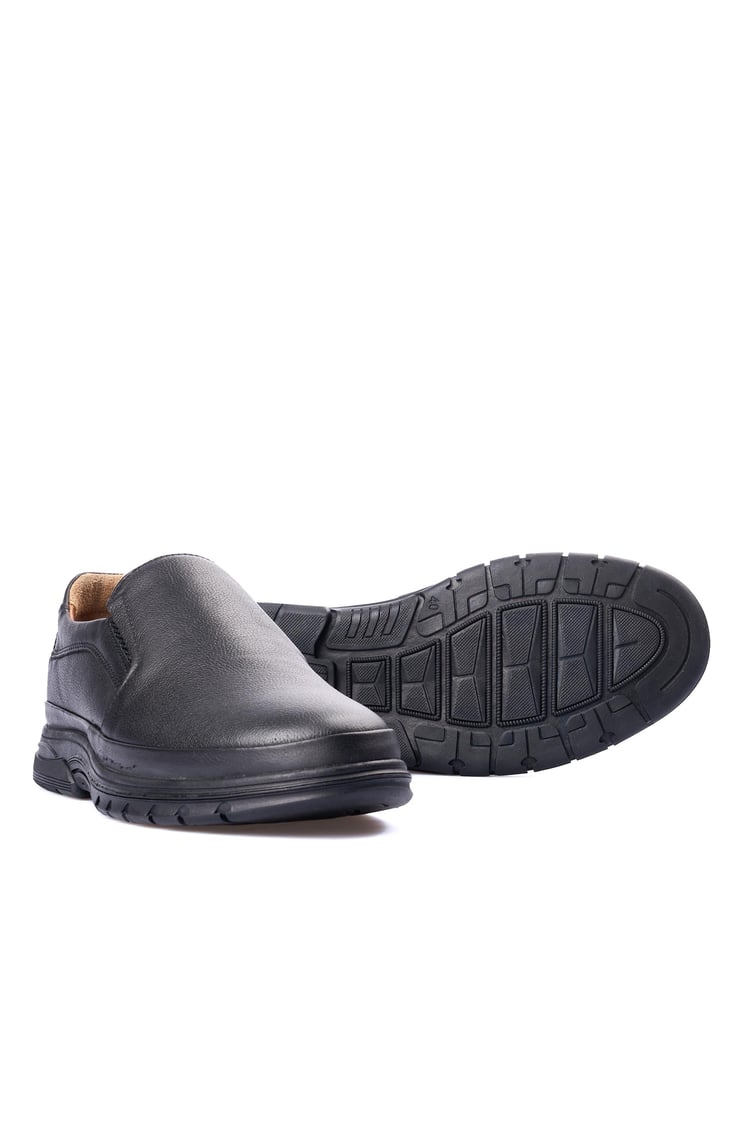 Meva 704 Siyah Erkek Comfort Ayakkabı