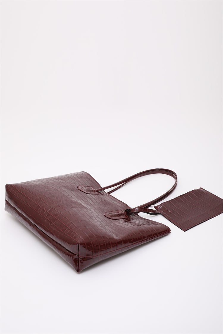 Mıyamıra Shk112 Bordo Kadın Omuz Cantası