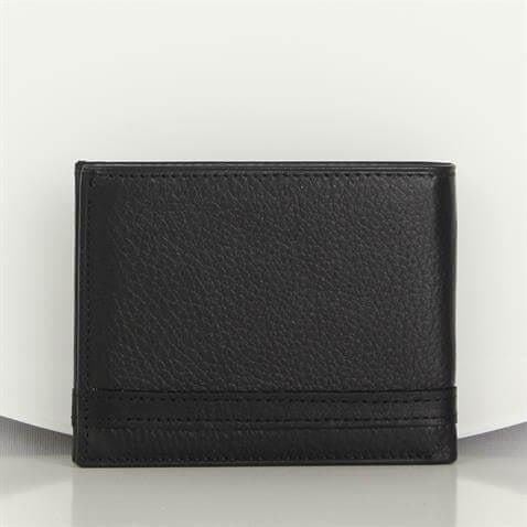 My Valice Erkek Hakiki Deri Cüzdan ve Kartlık 1822 Siyah