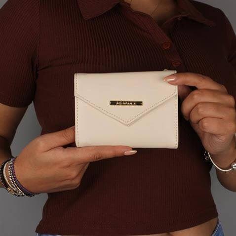 My Valice Kadın Deri Cüzdan ve Kartlık 1621 Bej