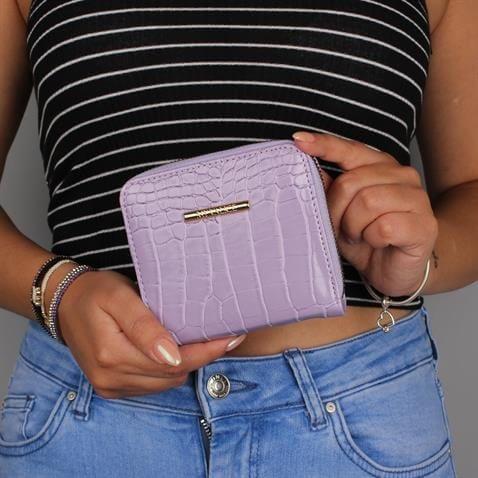 My Valice Kadın Deri Cüzdan ve Kartlık 1623 Lila