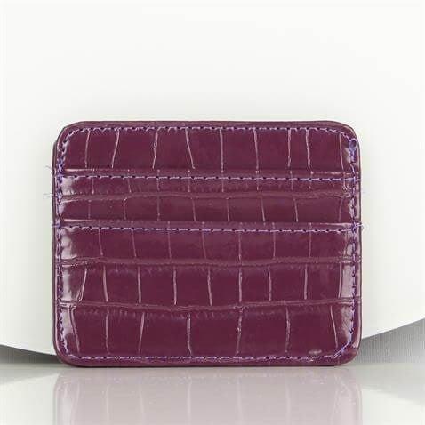 My Valice Kadın Deri Cüzdan ve Kartlık 1624 Mürdüm