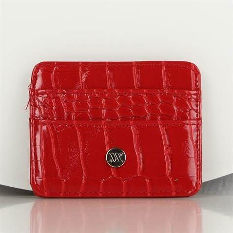 My Valice Kadın Deri Cüzdan ve Kartlık 1624 Kırmızı