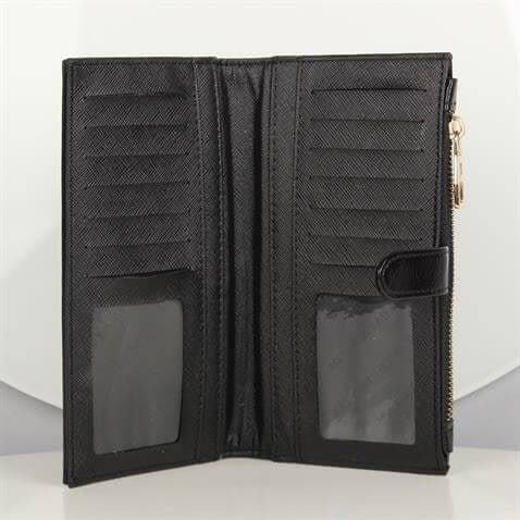 My Valice Kadın Deri Cüzdan ve Kartlık 1625 Siyah