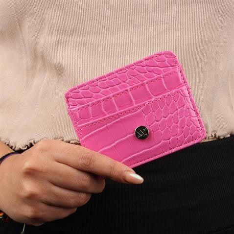 My Valice Kadın Deri Cüzdan ve Kartlık 1624 Pembe