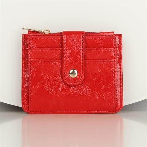 My Valice Kadın Deri Cüzdan ve Kartlık 1619 Kırmızı