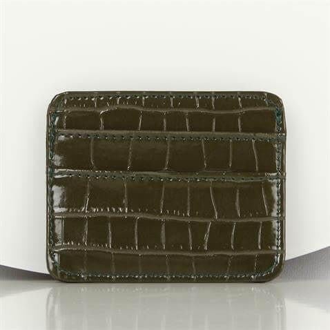 My Valice Kadın Deri Cüzdan ve Kartlık 1624 Haki