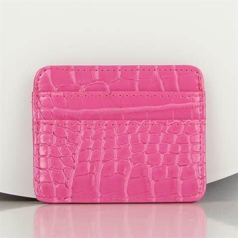 My Valice Kadın Deri Cüzdan ve Kartlık 1624 Pembe