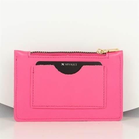 My Valice Kadın Deri Cüzdan ve Kartlık 1626 Pembe