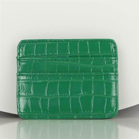 My Valice Kadın Deri Cüzdan ve Kartlık 1624 Yeşil