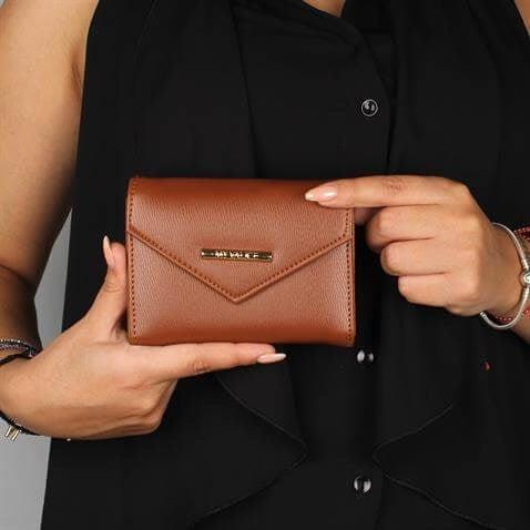 My Valice Kadın Deri Cüzdan ve Kartlık 1621 Taba