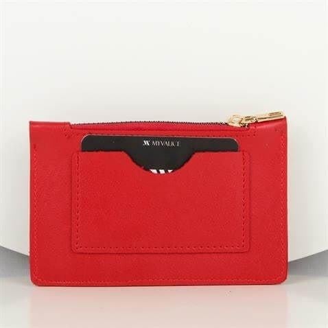 My Valice Kadın Deri Cüzdan ve Kartlık 1626 Kırmızı