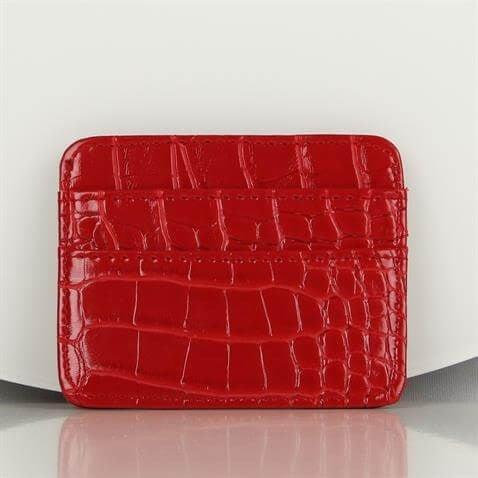 My Valice Kadın Deri Cüzdan ve Kartlık 1624 Kırmızı