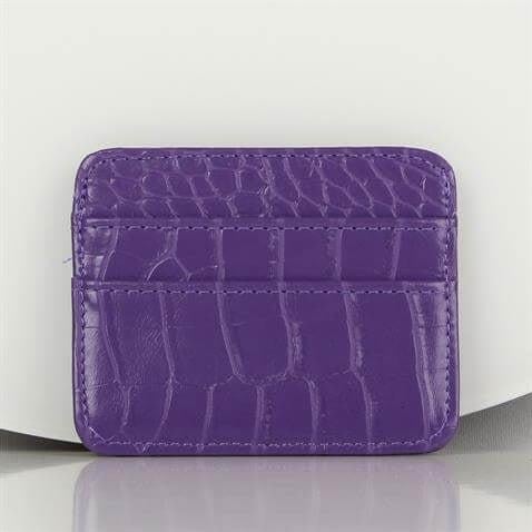 My Valice Kadın Deri Cüzdan ve Kartlık 1624 Mor