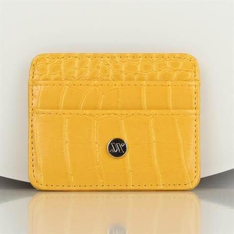 My Valice Kadın Deri Cüzdan ve Kartlık 1624 Sarı