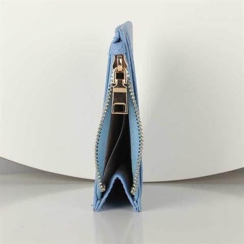 My Valice Kadın Deri Cüzdan ve Kartlık 1628 Mavi