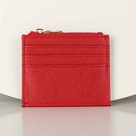 My Valice Kadın Deri Cüzdan ve Kartlık 1628 Kırmızı