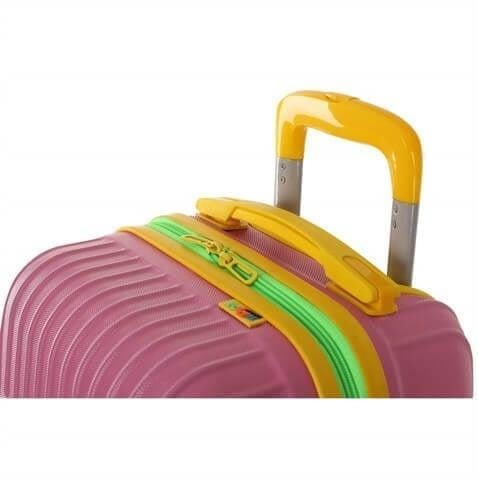 My Valice Kids Abs Çocuk Valizi Fil Pembe