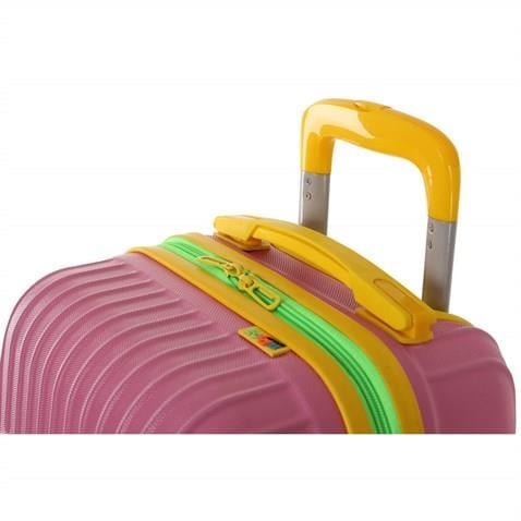 My Valice Kids Abs Çocuk Valizi Kaplumbağa Pembe