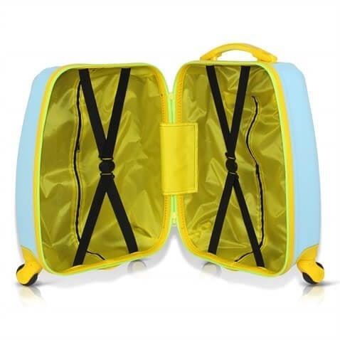 My Valice Kids Abs Çocuk Valizi Kaplumbağa Mavi