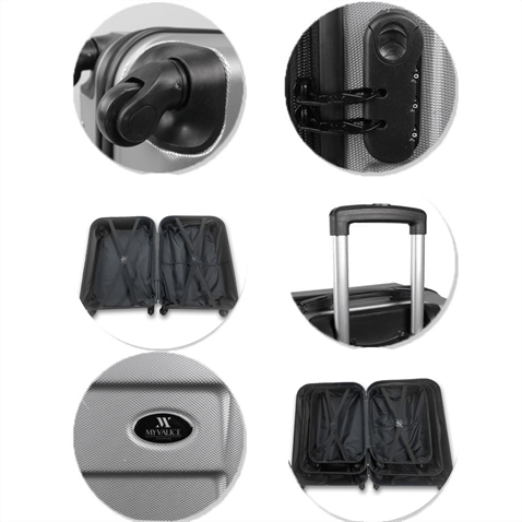 My Valice Ruby Abs Orta Boy Valiz Mavi