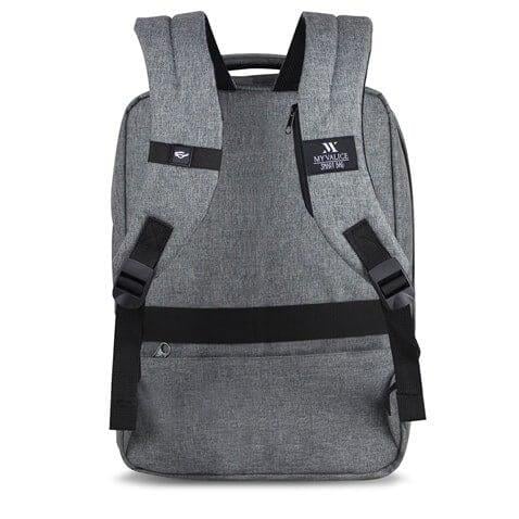 My Valice Smart Bag Active Usb Şarj Girişli Slim Notebook Sırt Çantası Gri
