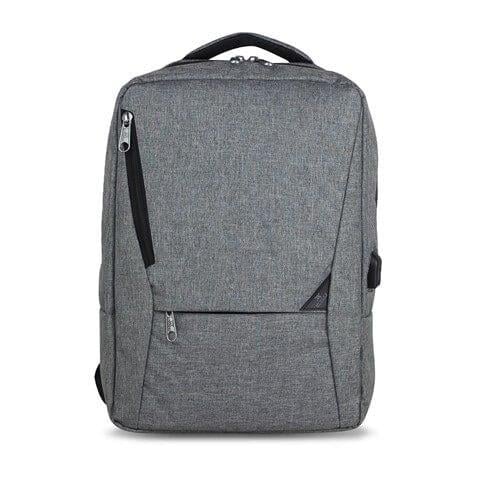 My Valice Smart Bag Active Usb Şarj Girişli Slim Notebook Sırt Çantası Gri