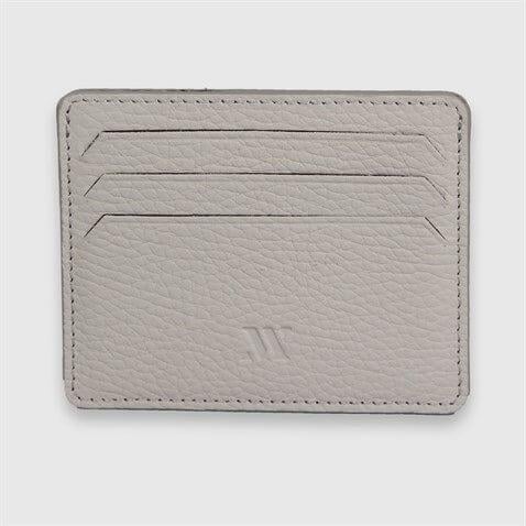 My Valice Unisex Hakiki Deri Cüzdan ve Kartlık 1817 Gri