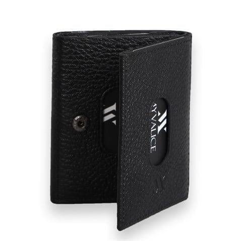 My Valice Unisex Hakiki Deri Cüzdan ve Kartlık 1819 Siyah