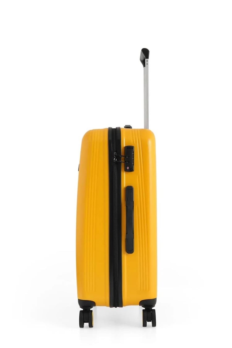 National Geographic N-2004 65 Cm Orta Boy Sert Valiz Sarı