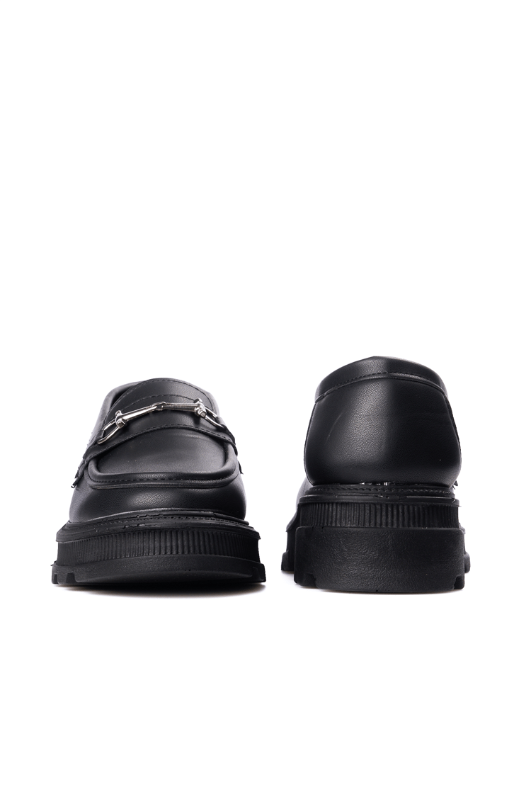 Nene 2459 Siyah Kadın Loafer Ayakkabı