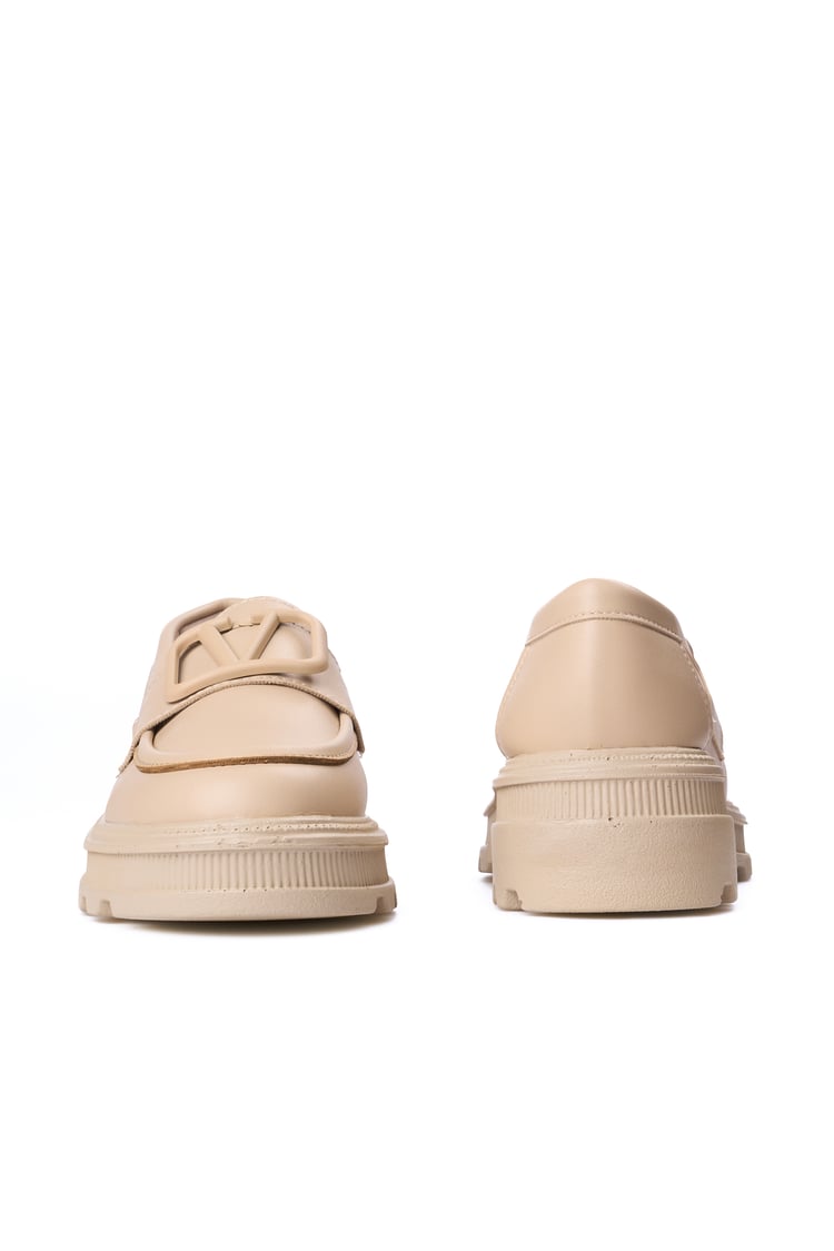 Nene 2460 Bej Kadın Loafer Ayakkabı