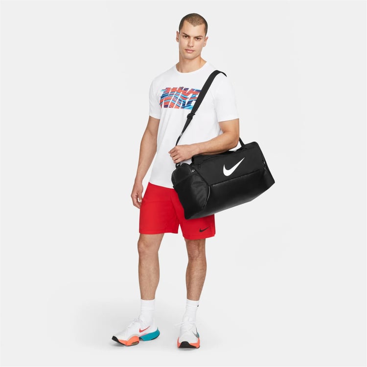 Nıke Dm3976 Brasılıa Traınıng Duffel Bag 010 Black/Black/Whıte Unısex Spor Cantası