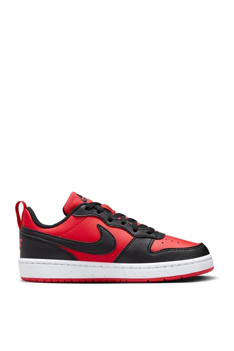 Nıke Dv5456 Court Borough Low Recraft Gs 600 Unıversıty Red/Black-Whıte Garson Spor Ayakkabı